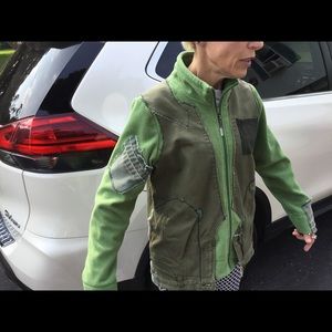 Green Hybrid Jacket
